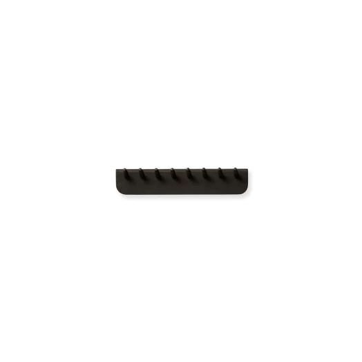 Form & Refine - Echo Garderobenleiste, L 40 cm, Eiche schwarz gebeizt